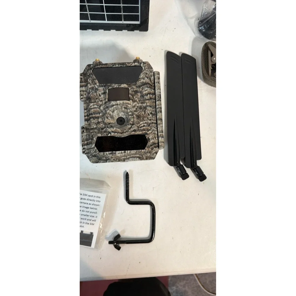 Barn Owl RangeCam 4G Cellular Trail Camera 2 Pack with Solar Panels Camo Bundle